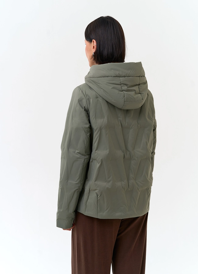 фото Женская куртка с капюшоном модель № 33791