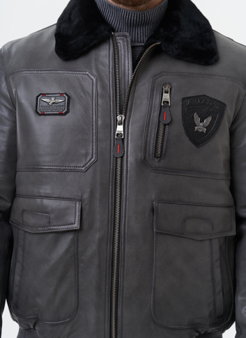 Мужская дубленка 