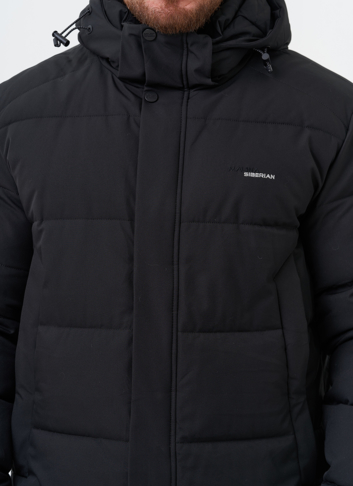 Мужской пуховик с капюшоном 